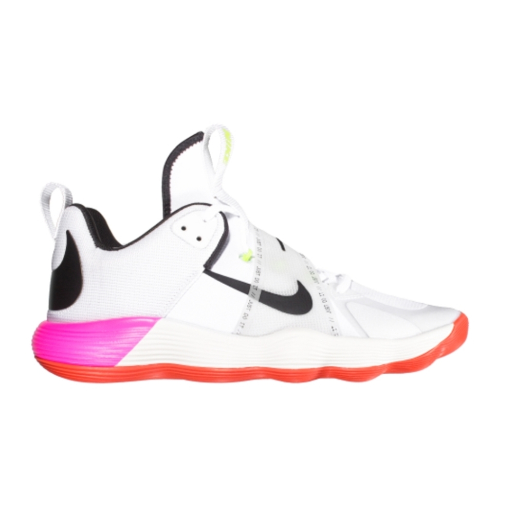 Nike React HyperSet Special Edition Volleyball Shoes - Wht/Crimson/Pink M6/W7.5